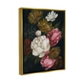 thumbnail image 4 of Stupell Industries Peony Flower Arrangement Botanical & Floral Painting Gold Floater Framed Canvas Art Print Wall Art, 17 x 21, 4 of 10