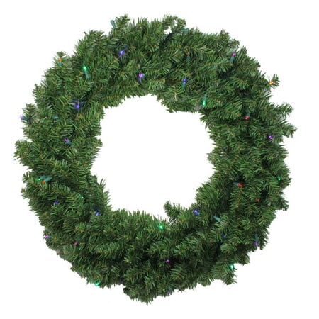 30 battery operated canadian pine artificial christmas wreath multi led lights - Battery Operated Christmas Wreath 30 battery operated canadian pine artificial christmas wreath multi led lights - Battery Operated Christmas Wreath