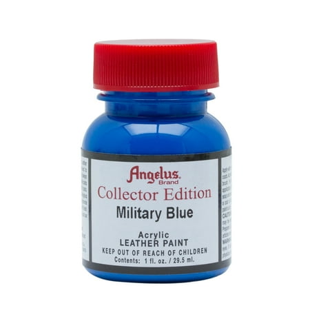 UPC: 0086366713242 | Angelus® Collector Edition Acrylic Leather Paint  Military Blue
