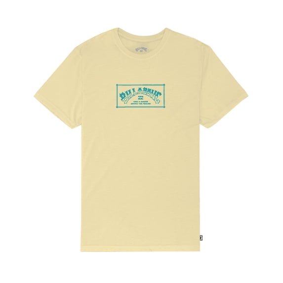 Billabong Men's T-Shirt ~ Arch mellow yellow