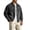 Gray, variant on Retro Denim Jacket for Men Lapel Collar Button Down Long Sleeve Hippie Streetwear Jean Jackets with 2 Flap Pockets Big and Tall White L