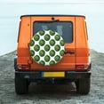thumbnail image 6 of Susaid Happy Watermelon Print Tire Covers,Waterproof Anti-UV Snow Sun Rain Tire Covers for RV,Truck, SUV, Trailer, Camper-14 inch, 6 of 6
