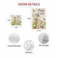 thumbnail image 7 of Easter Kitchen Dish Towels for Drying Dishes Set of 3, Farmhouse Flowers Wreath Sheep Rabbits Duck Eggs Waffle Weave Microfiber Hand Tea Bathroom Towels Quick Dry & Absorbent Towel 15.7x23.6, 7 of 7