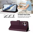 thumbnail image 4 of Case for Samsung Galaxy A30 Wallet protective case, leather phone protective case, equipped with wristband and anti-drop protection function, 4 of 6