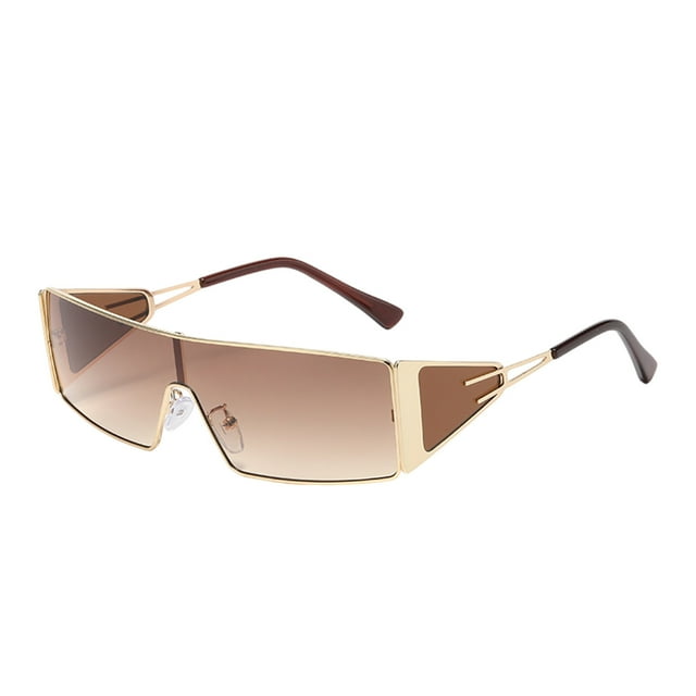 Gafas de sol retro rectangulares envolventes para hombre y mujer y gafas de sol cuadradas pequeñas de los años 2000