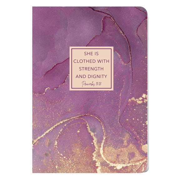 Blessed Girl Womens Paperback Journal Strength & Dignity
