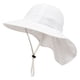 thumbnail image 1 of Sombrero para el sol de verano para niños y niñas, con protección UPF 50+, ala ancha, cuello y solapa, ideal para jugar en la playa, de 3 a 24 meses, 1 of 5