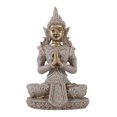 thumbnail image 2 of Estatua de Buda sentado meditando de piedra arenisca, adorno de escritorio, elegante y elegante, 7,5x5x11cm, para decoración de bonsái de jardín y Estilo C, 2 of 10