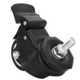 thumbnail image 2 of Tool Cart  Universal Wheel  Trolley  Bearing 2in Manganese Steel Bracket TPU Universal Caster Tool Cart Wheel With BrakeThreaded Rod M12, 2 of 8
