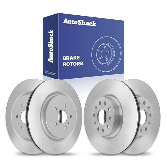 AutoShack Front & Rear Brake Rotors | Replacement For 2017-2021 Chevrolet Camaro 2017-2019 Cadillac CTS 2.0L 3.6L 6.2L V6 V8 RWD | 4-PC Set