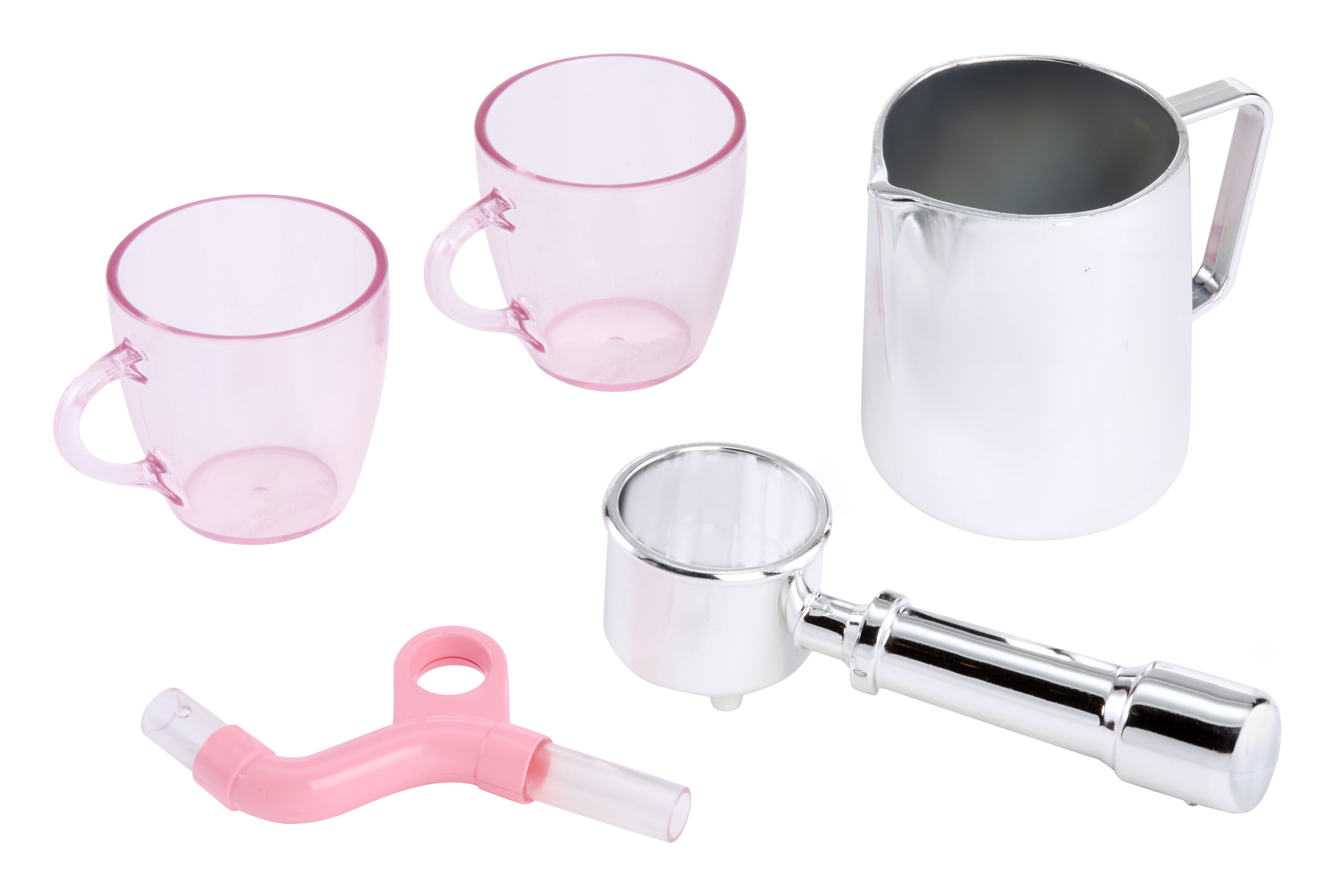 Little Tikes Home Espresso Machine, Imaginative Pretend Play Kitchen, Pink, Ages 3+