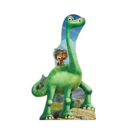 72 x 44 in. Arlo & Spot Cardboard Cutout, Disney - Pixars - The Good Dinosaur