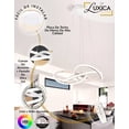 thumbnail image 3 of Lámpara SPACE Tipo Candil Colgante Led Blanca Luxica Lighting 6141 W, 3 of 10
