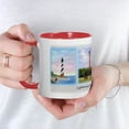 thumbnail image 5 of CafePress - Lighthouses Of The Outer Banks Mug - 11 oz Ceramic Mug - Novelty Coffee Tea Cup, 5 of 6