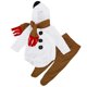 thumbnail image 3 of Conjunto navideño para bebé niño, mono infantil de manga larga con cremallera, mono de polar con capucha y pantalones a rayas, ropa navideña con bufanda, conjunto de ropa de invierno para bebé, talla, 3 of 7