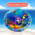 thumbnail image 3 of Esterilla de agua para bebé cojín inflable de pulpo pez oceánico Tmvgtek con boquilla de Gas segura juguete de agua de Educación Temprana tapete de PVC grueso para niño pequ, 3 of 9