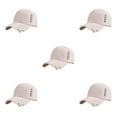 thumbnail image 2 of Thinsony Breathable Fabric Sweat-absorbing Cap With Rings For Comfortable Fit All Day Ring Baseball Cap Hat Wide Application Pink 5Set, 2 of 6
