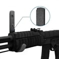 thumbnail image 3 of Horizontal Gun Rack Heavy Duty Metal Gun Holder Wall Mounted Rifles Archery Bows Swords Storage Hangers with Soft Padding, 3 of 4
