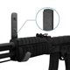 thumbnail image 4 of Soporte horizontal para armas de metal resistente, colgador de pared para rifles, arcos de tiro con arco y espadas con acolchado suave., 4 of 5