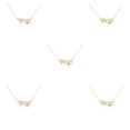 thumbnail image 1 of Collar del zodiaco Minnieouse Virgo oro 5piezas, 1 of 5