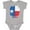 AC-Heather Grey, variant on Inktastic Graffiti Texas State Flag Boys or Girls Baby Bodysuit