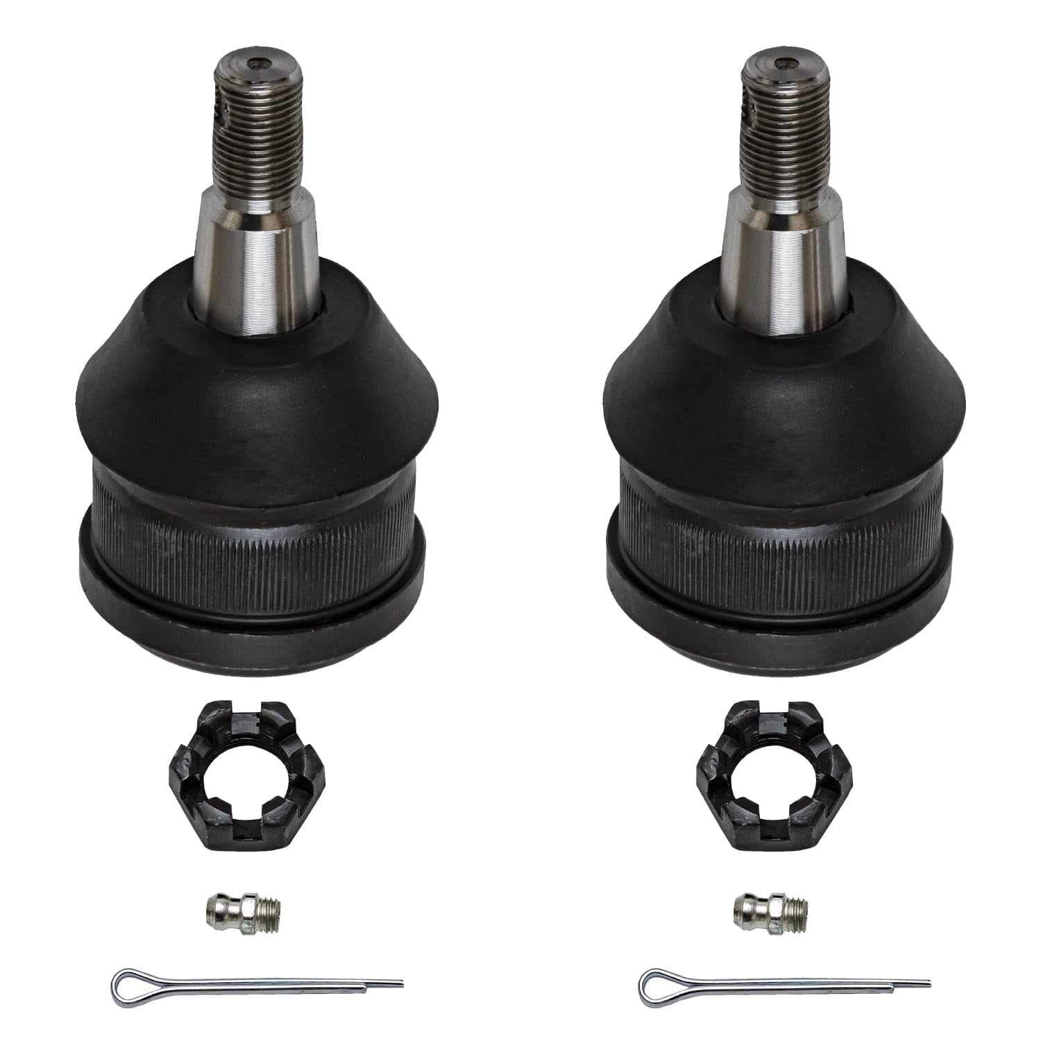 Detroit Axle - 14pc Front Suspension Kit for C1500 Suburban C2500 Chevrolet Tahoe GMC Yukon, 4 Tie Rods 4 Ball Joints 2 Sway Bars 2 Pitman & Idler Arms 2 Adjusting Sleeves Replacement