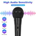 thumbnail image 3 of Imountek Handheld Wired Microphone with 13ft Cable, On/Off Switch, Cardioid Dynamic Vocal Mic for Karaoke Live Performance, 3 of 11