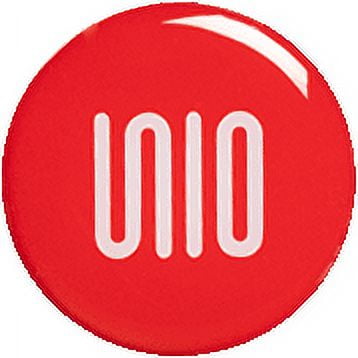Unio NFC Tag, Digital Information Sharing and Phone Accessory, Red 2 Pack