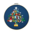 thumbnail image 3 of Elodie Christmas Embroidery Kit for Adults Artwork Portable DIY Hand Embroidery Set Christmas Tree, 3 of 8