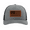 Heather Grey/Black, variant on 45-47 American Flag Mesh Back Engraved Leather Patch Trucker Hat, Charcoal/Black