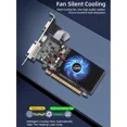 thumbnail image 3 of GT210 1GB 64Bit GDDR3 Graphics Cards PCI-E Pci Express 2.0 X16 VGA DVI Video Card, 3 of 7