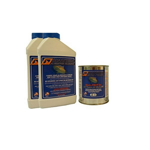 Sharkhide Aluminum Pontoon Boat Cleaner and Polish