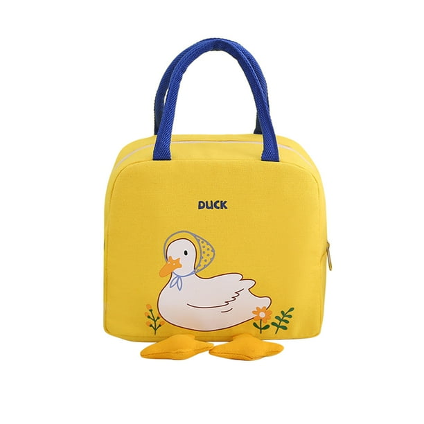 SuoKom Lunch Bag Women Oxford Cloth Lunch Bag Insulation Bag Outdoor Picnic Bag Portable Lunch Bag Bento Bag Large Heat Preservation Bag Ice Bag High Waist Insulated Lunch Bag On Clearance