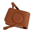 thumbnail image 1 of Bolso Para Cámara Retro Funda De Cuero PU Correa Ajustable Suave, 1 of 7