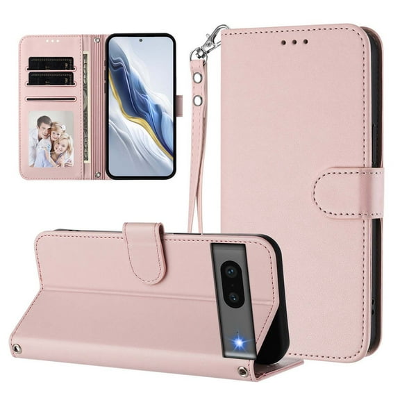 PU Leather Wallet Phone Case for Google Pixel 7