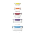 thumbnail image 2 of Joseph Joseph Nest Lock Plastic BPA Free Food Storage Container Set with Lockable Airtight Leakproof Lids, 10-Piece, Multi-Color C30, 2 of 3