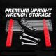 thumbnail image 2 of 2Set Tool Spanner Storage Organize, Magnetic Wrench Storage Holder, 2 of 5