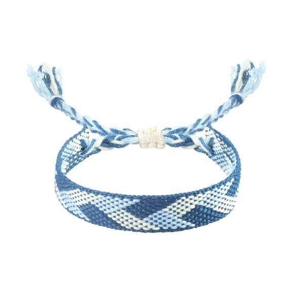 HIJONES Rainbow LGBT Pride Bracelet for Lesbian Gay Bisexual Adjustable Braided Stackable Bracelet Jewelry Style 8