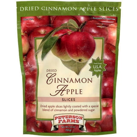 Peterson Farms Dried Cinnamon Apple Slices, 5.5 oz