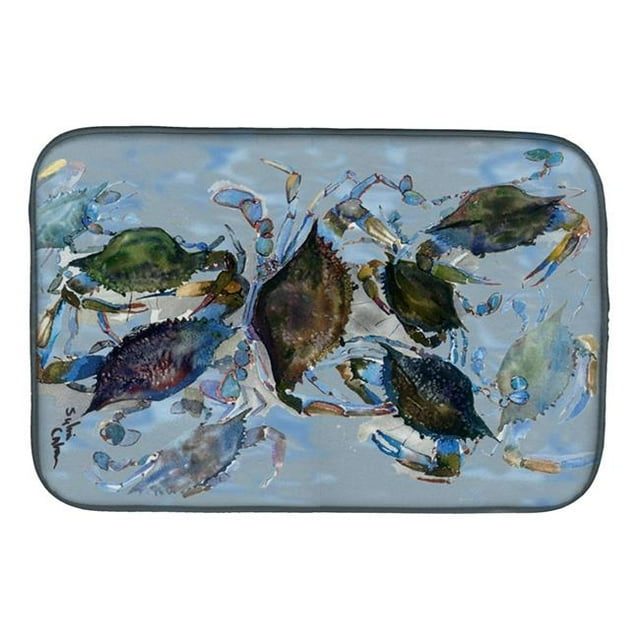 Carolines Treasures 8016DDM Crab Dish Drying Mat