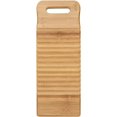 thumbnail image 1 of 1 pieza de tabla para lavar ropa de bambú y madera, tabla para lavar ropa de madera, tabla para lavar ropa grande, cuarto de lavado 40 * 15 * 2 cm Sincero Electrónica, 1 of 4
