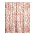 thumbnail image 2 of Creative Products Coral Mandala 71x74 Shower Curtain, 2 of 2