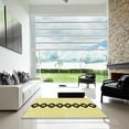 thumbnail image 6 of Ahgly Company Indoor Rectangle Patterned Sun Yellow Area Rugs, 7' x 9', 6 of 6