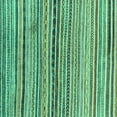 thumbnail image 1 of Ahgly Company Indoor Square Abstract Turquoise Blue Modern Area Rugs, 7' Square, 1 of 4