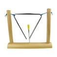 thumbnail image 3 of HILABEE Musical Triangle with Stand Children Percussion Triangle for Gift Kids Party, 3 of 9