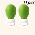thumbnail image 1 of HLONK 11pcs Facial Cupping Set - Manual Massage Cups  Face  Back  Arms, 1 of 6