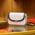 thumbnail image 3 of Bolso bandolera con patrón de cocodrilo Bolso de moda Bolsos de hombro de viaje para mujer (Blanco), 3 of 8