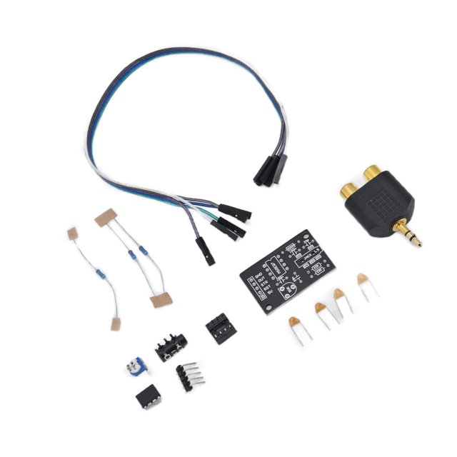 Filter Board, Audio Analyzer Module 20dB Input Multi Band Digital Analog Drive Interface Simple Wiring for Lighting Special Effects for Music Interactive Robot