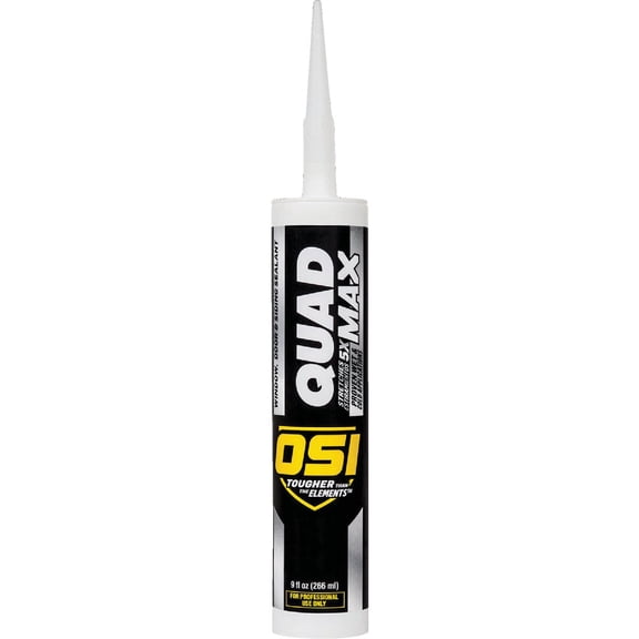 Loctite Max Sealant Bead Sealant Quad Max Caulk All Side Bronze - Indoor/Outdoor - 1 Pack, Bronze