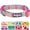 Owls, variant on Blueberry Pet Statement Funny Parrot Designer Adjustable Dog Collar, Small, Neck 12"-16"